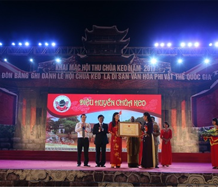 Lễ hội chùa Keo trở thành di sản văn hóa phi vật thể quốc gia